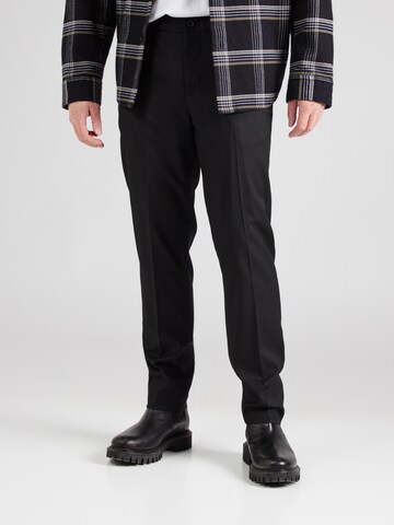 Slimfit Pantaloni chino 'SLHCEDRIC' di SELECTED HOMME in nero: frontale