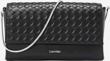 Calvin Klein - Bolso de hombro en negro: frente