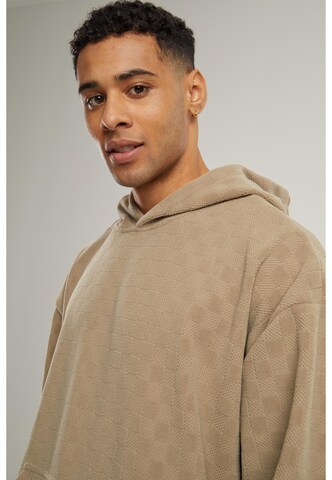 Felpa 'Jacquard' di Urban Classics in beige