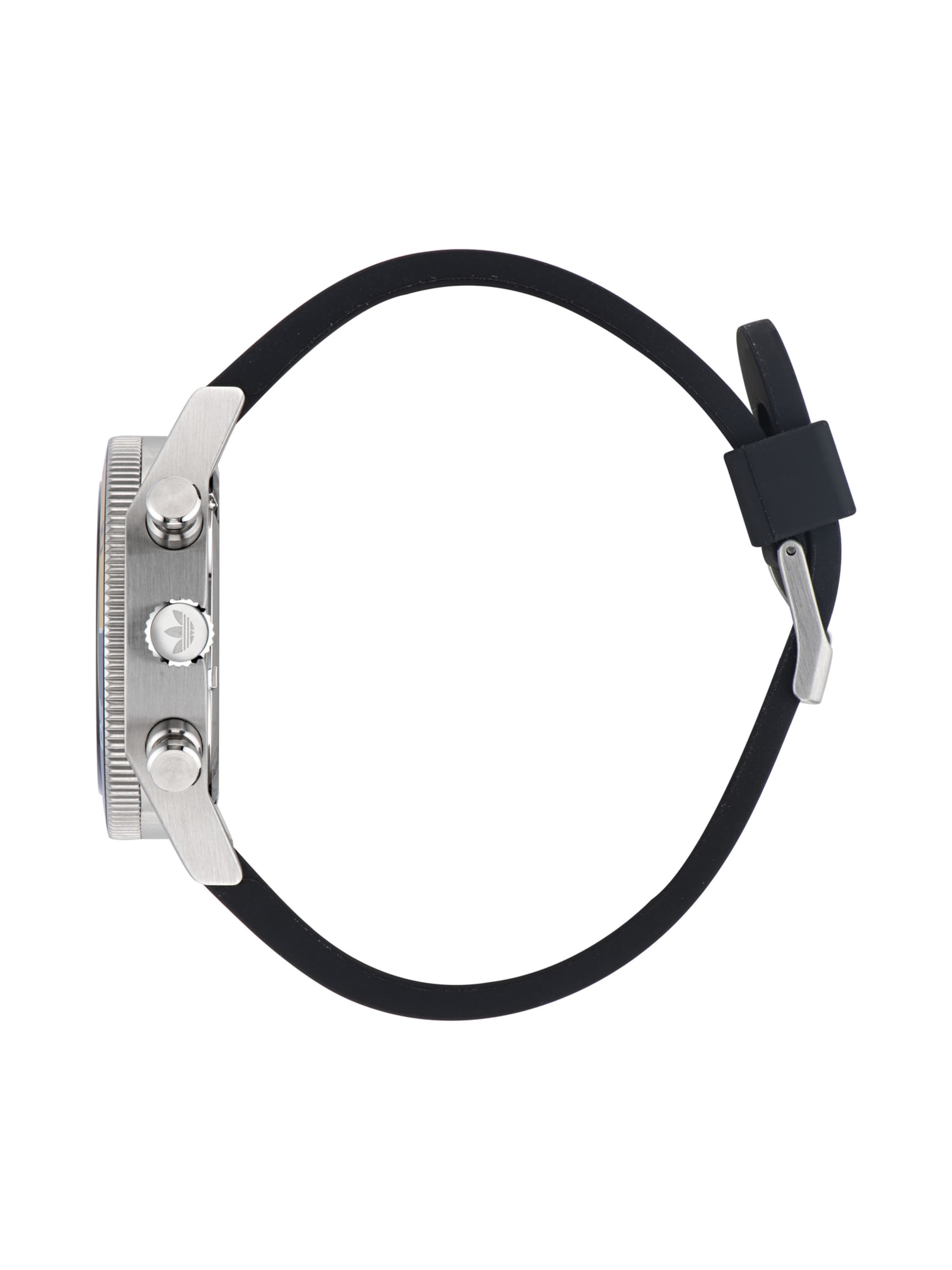 ADIDAS ORIGINALS Analoguhr ' EDITION TWO CHRONO ' in Silber