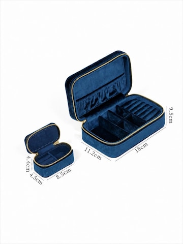 Boîte à bijoux LanLivia en bleu