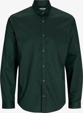 JACK & JONES Button Up Shirt 'Joe' in Green: front