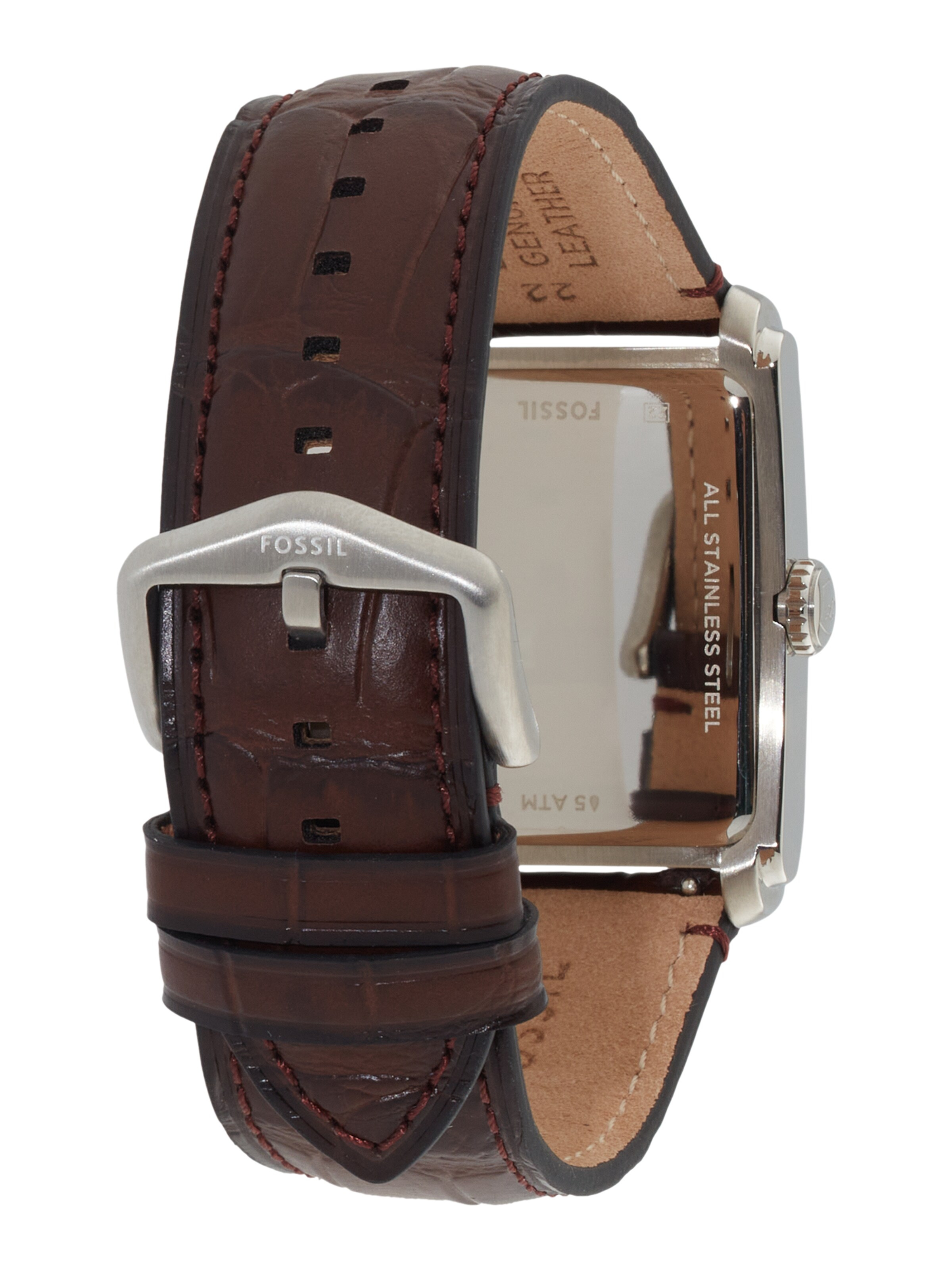 FOSSIL Uhr 'Carraway' in Braun