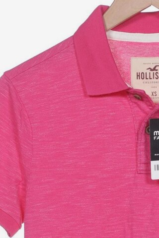 HOLLISTER Poloshirt XS in Pink