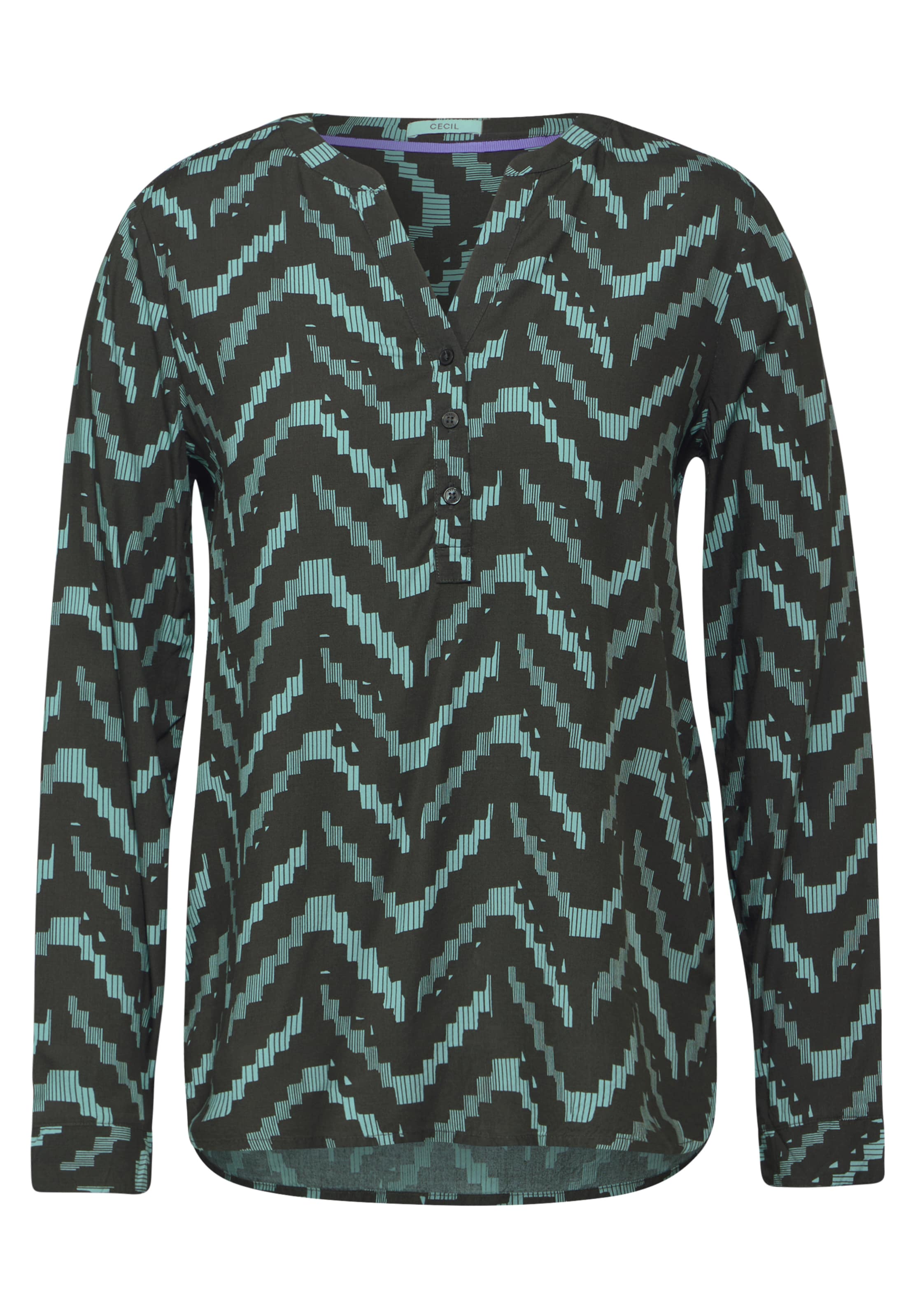 CECIL Bluse in Grün: Vorderseite