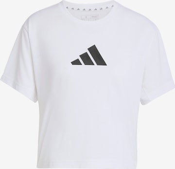 Maglia funzionale 'Essentials' di ADIDAS PERFORMANCE in bianco: frontale
