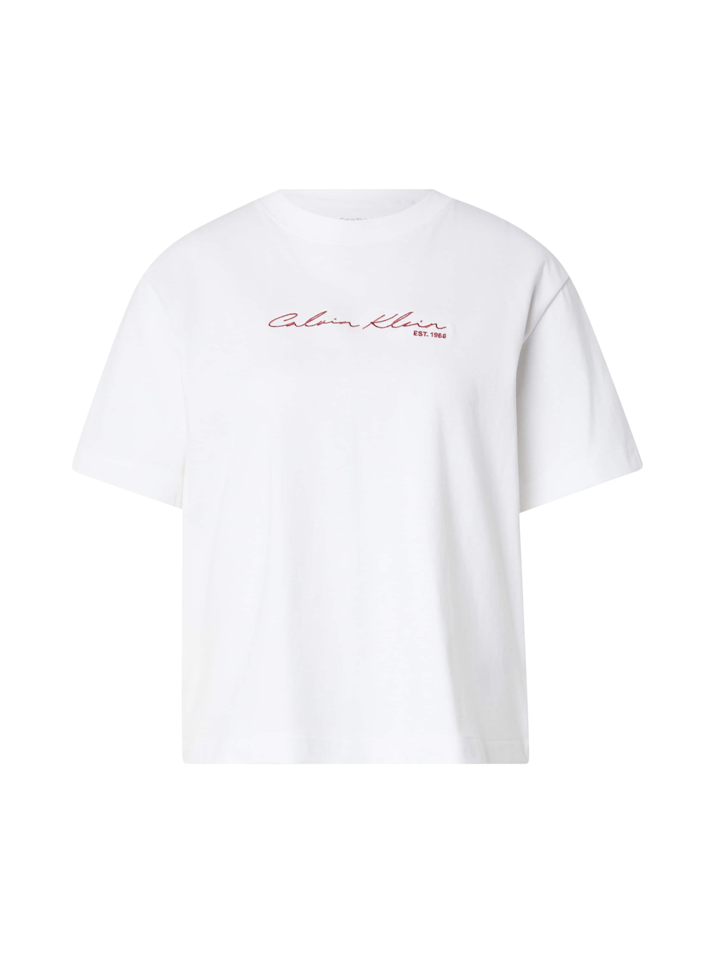 Calvin Klein Jeans Футболка в Белый: спереди