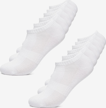 Occulto Ankle Socks 'Diana' in White: front