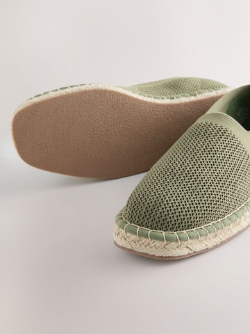 Espadrilles Next en vert