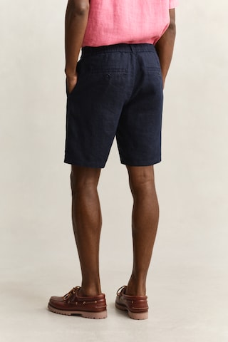 GANT - Regular Calças em azul