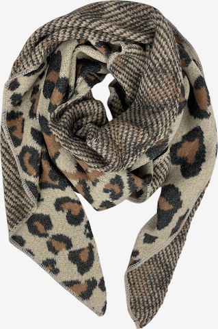 Kumixi Scarf 'Leo' in Beige: front
