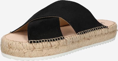 espadrij l´originale Zapatos abiertos 'Croisette' en negro, Vista del producto