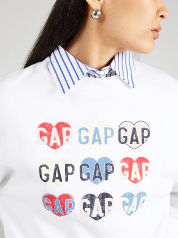 GAP Mikina 'HERITAGE' – bílá