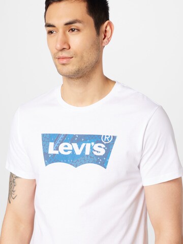 LEVI'S ® Shirt 'Graphic Crewneck Tee' in Weiß