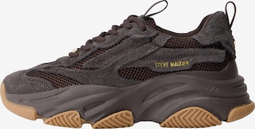 Baskets basses 'POSSESSION' STEVE MADDEN en marron : devant