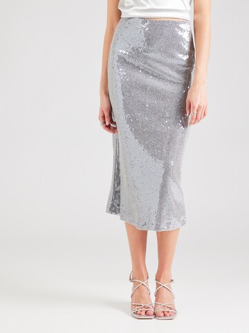 Jupe TOPSHOP en gris : devant