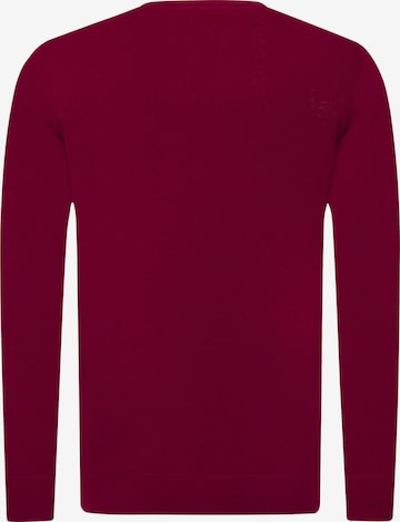 DENIM CULTURE Pullover 'MANNO' in Rot