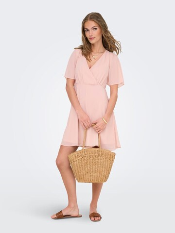 ONLY Jurk 'ONLStar' in Roze