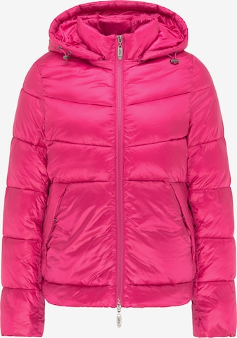 Veste d’hiver usha BLUE LABEL en rose : devant