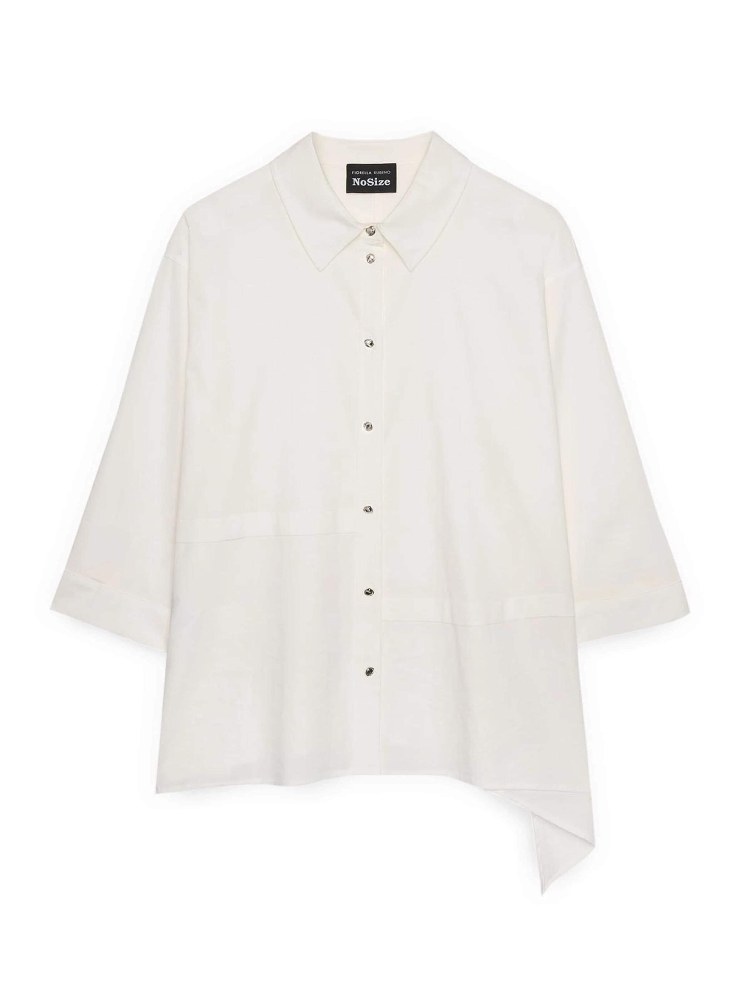 Fiorella Rubino Blouse in Wit: voorkant