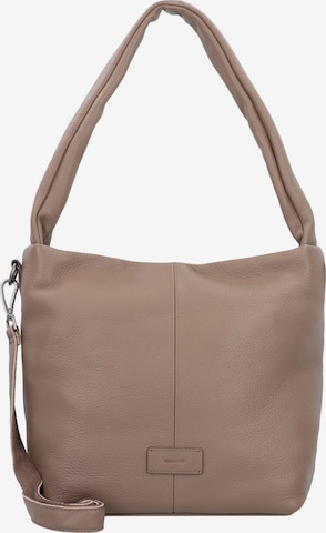 FREDsBRUDER Shoulder Bag 'Fosa' in Brown: front