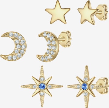 Yokoamii Ohrringe in Gold: Vorderseite