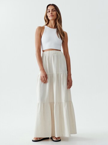 Calli Skirt 'PIP' in Beige: front