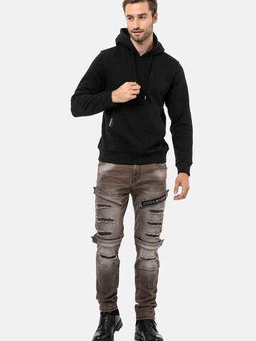 Sweat-shirt CIPO & BAXX en noir