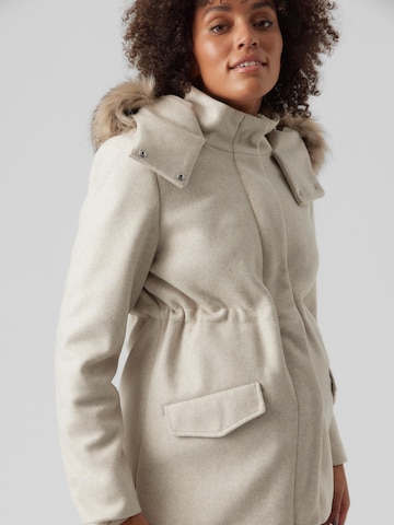 Vero Moda Maternity Between-Seasons Coat 'PARISA' in Beige