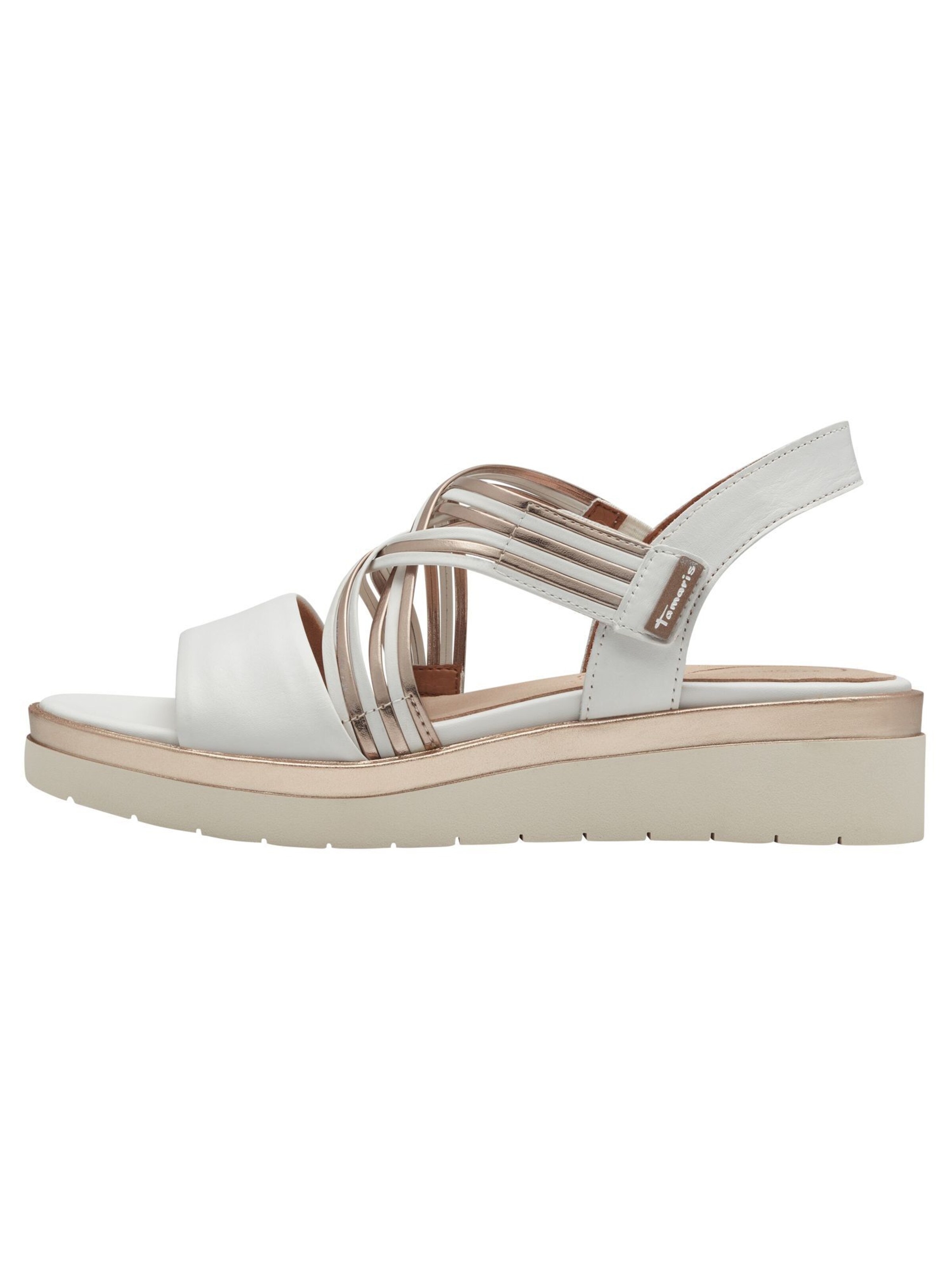 Sandales Tamaris en blanc