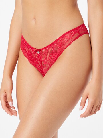 Boux Avenue - Tanga em vermelho: frente