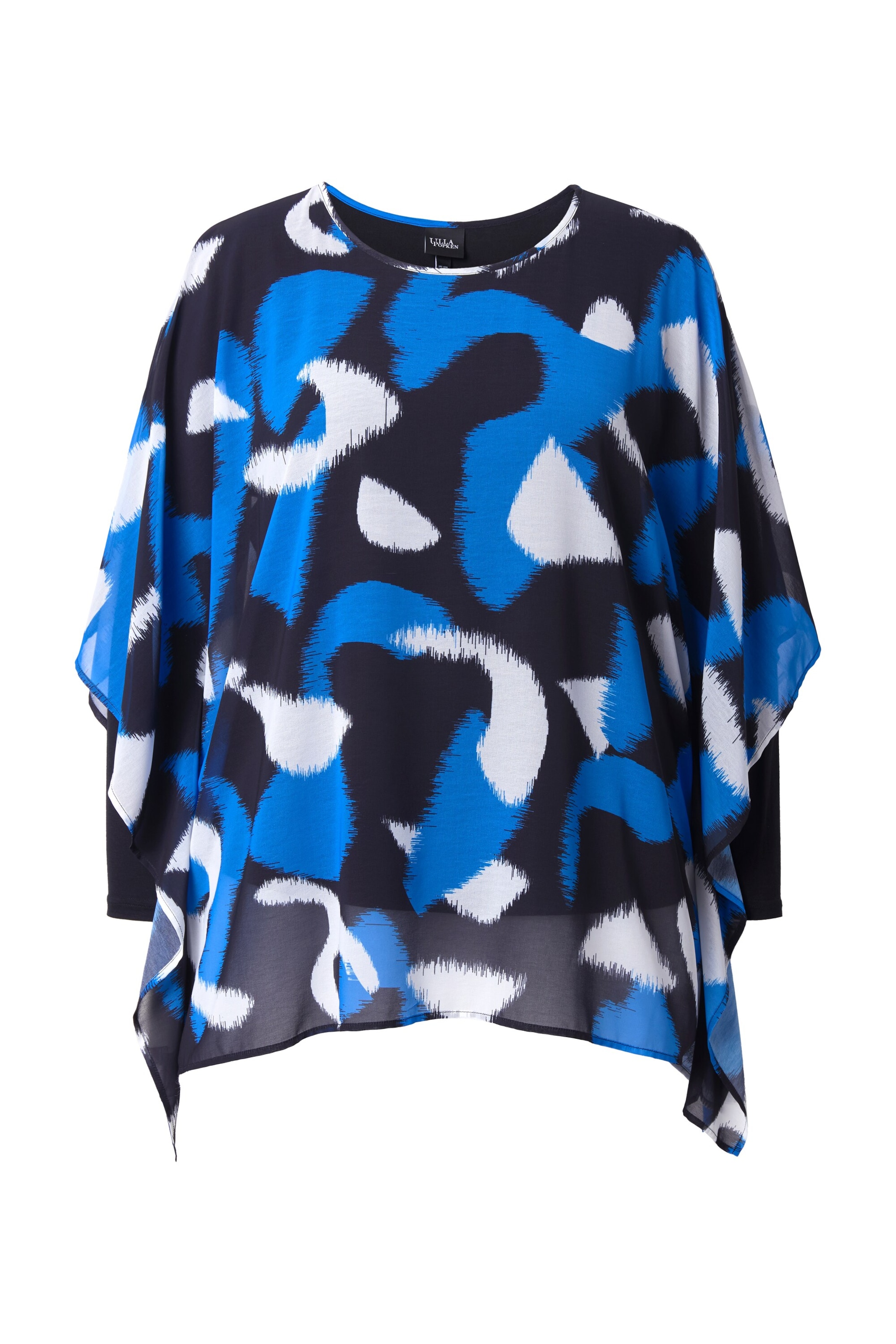 Ulla Popken Blouse in Gemengde kleuren: voorkant