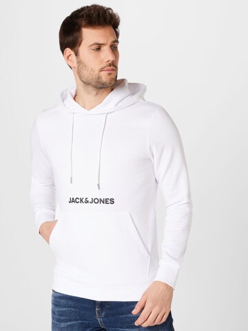JACK & JONESSweater majica - bijela boja: prednji dio