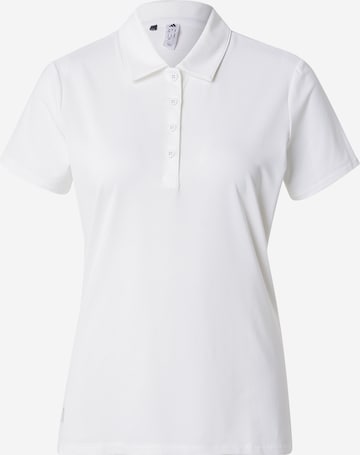 Tricou funcțional de la ADIDAS GOLF pe alb: față