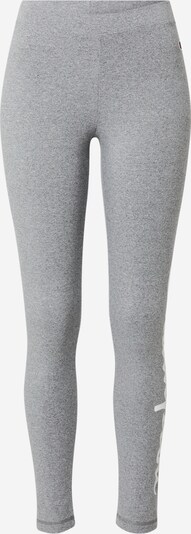 Champion Authentic Athletic Apparel Спортен панталон в сив меланж / червено / бяло, Преглед на продукта
