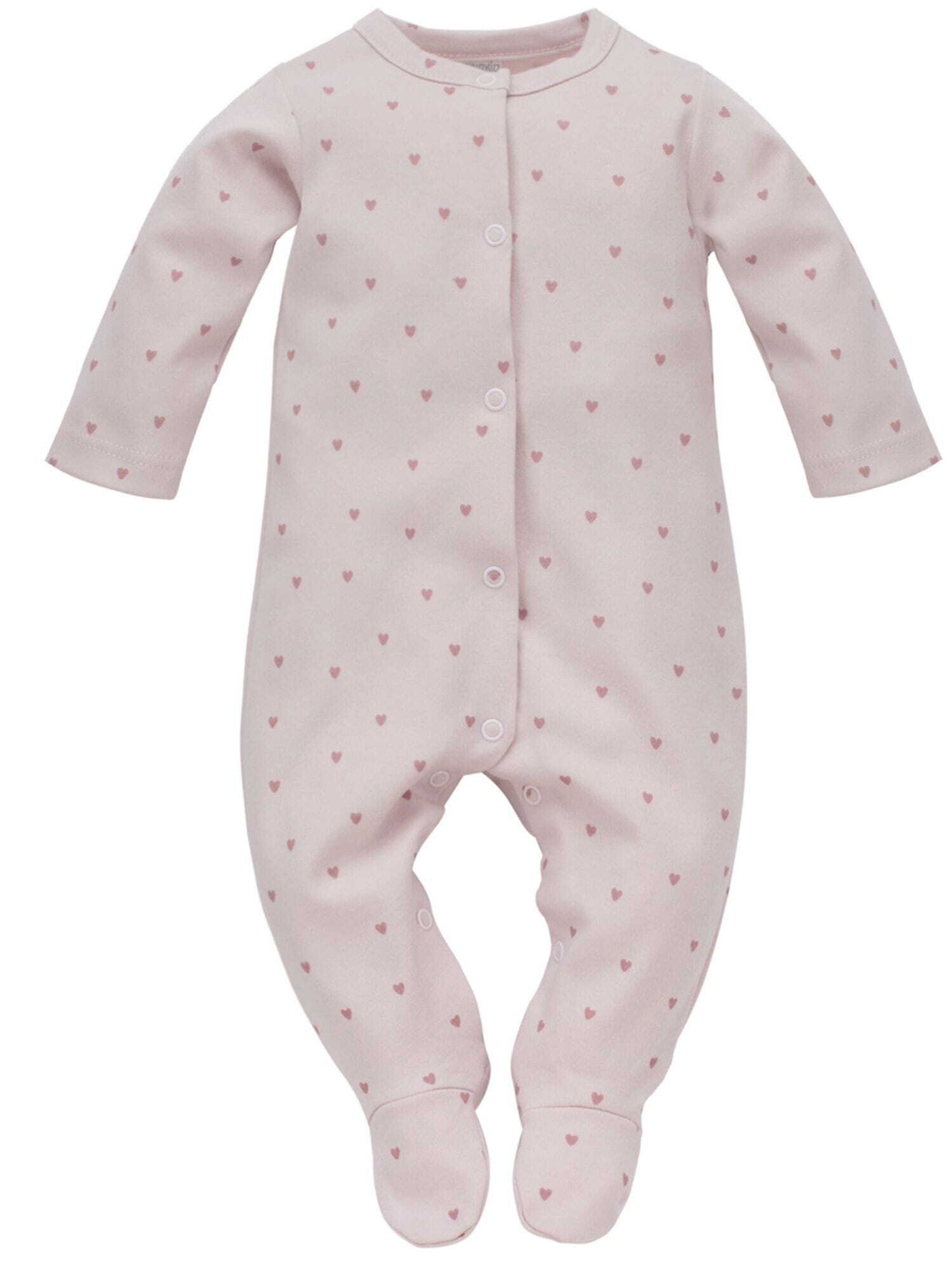 Pinokio Rompertje/body 'Herz' in Roze: voorkant