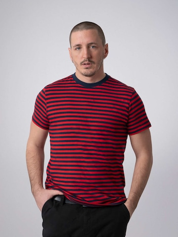 PANTONECLO Shirt 'Pantoneclo Men’s Crew Neck Short Sleeve T-Shirt' in Red