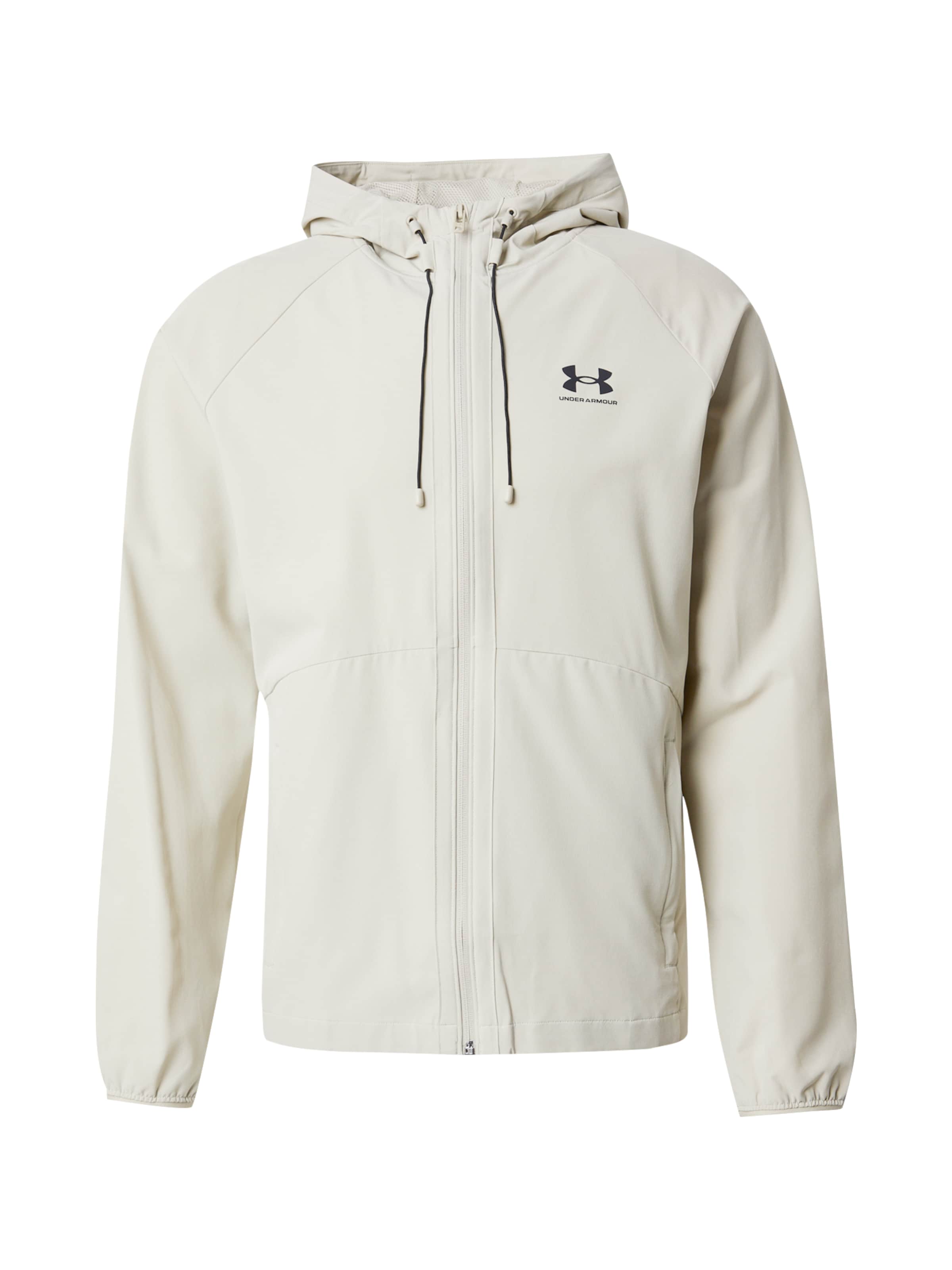 UNDER ARMOUR Athletic Jacket in Green: front
