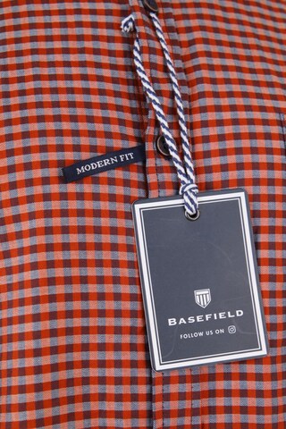 BASEFIELD Button Up Shirt in L in Orange