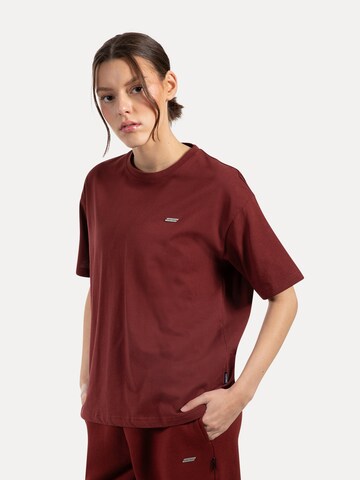 Smilodox Oversize T-Shirt Lyanna in Braun