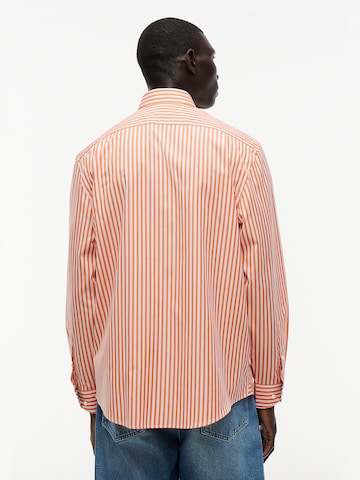 TOMMY HILFIGER Comfort Fit Hemd 'New York' in Orange