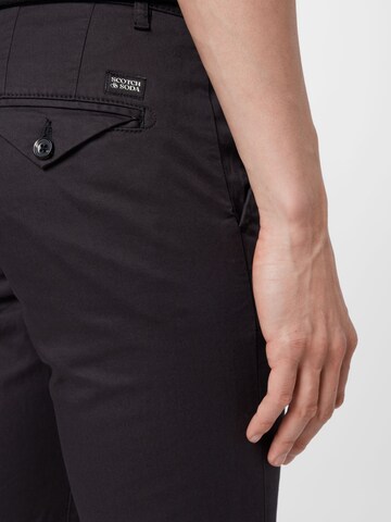 SCOTCH & SODA Slimfit Chino nadrág 'Mott' - szürke