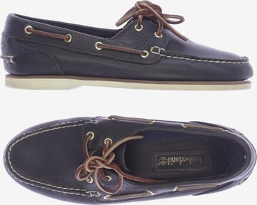 TIMBERLAND Flats & Loafers in 38 in Blue: front
