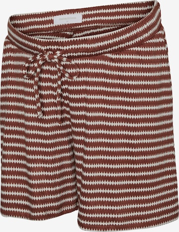 ruda MAMALICIOUS Standartinis Kelnės 'MLBARBARA': priekis