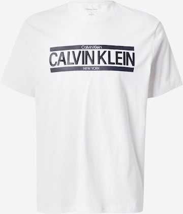 Calvin Klein Футболка в Белый: спереди