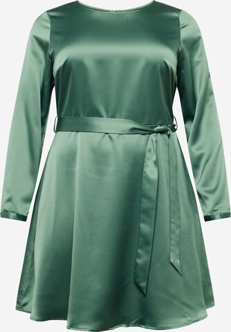 Vero Moda Curve Dress 'Merle' in Green: front