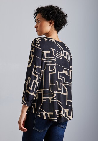 STREET ONE Bluse in Blau