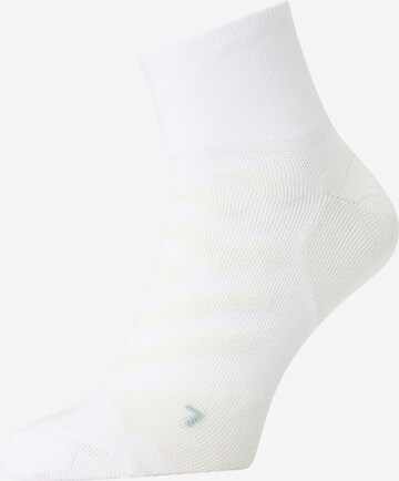 Chaussettes de sport On en blanc : devant