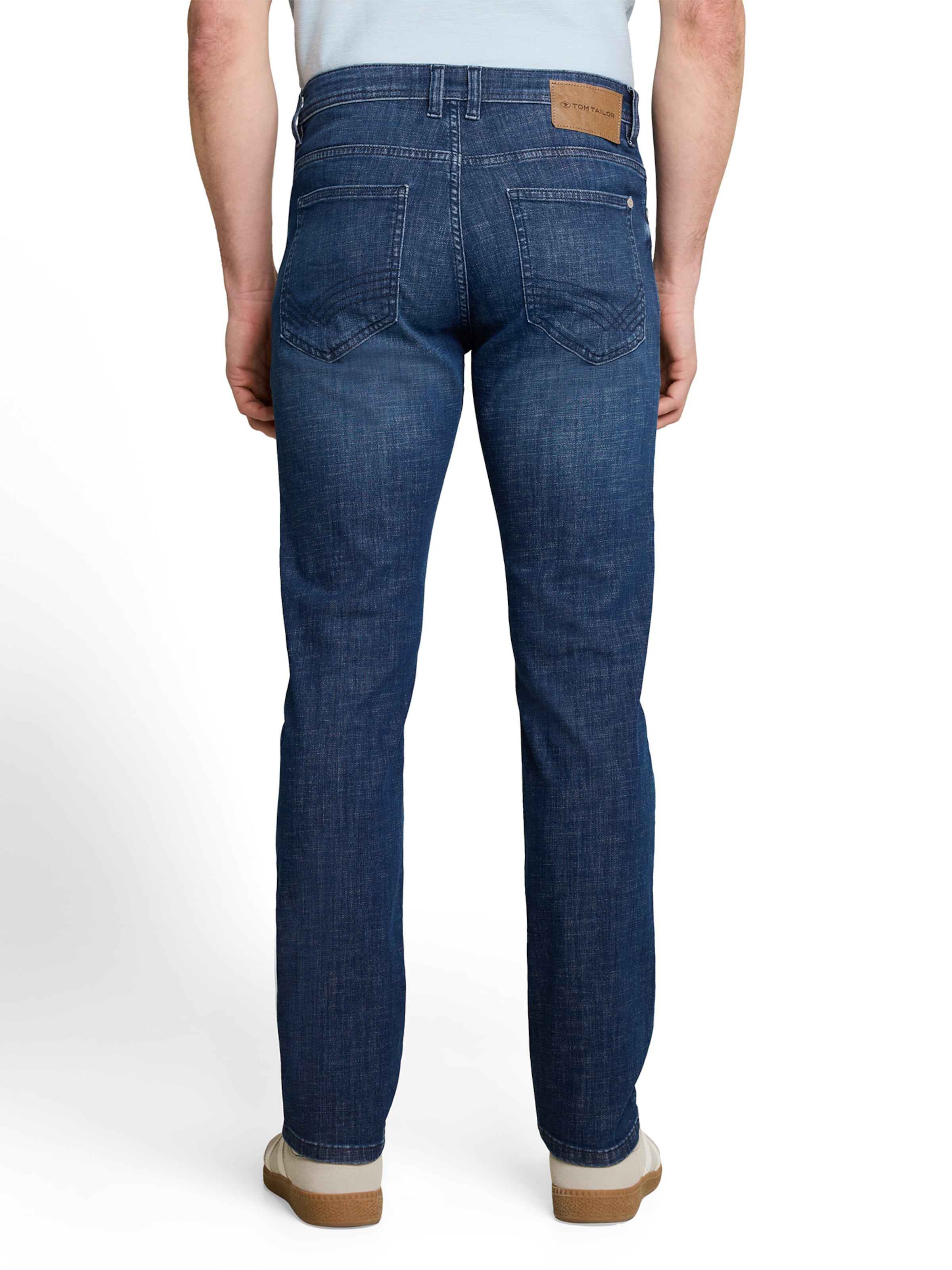 TOM TAILOR Slimfit Jeansy 'Josh' w kolorze niebieski