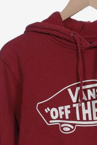 VANS Sweatshirt & Zip-Up Hoodie in S in Red
